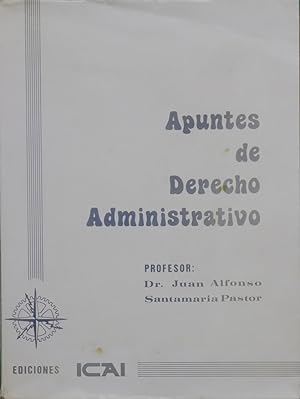 Imagen del vendedor de Apuntes de derecho administrativo a la venta por Librera Alonso Quijano