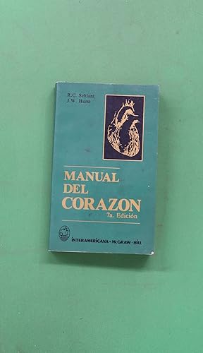 Immagine del venditore per Manual del corazn venduto da Librera Alonso Quijano