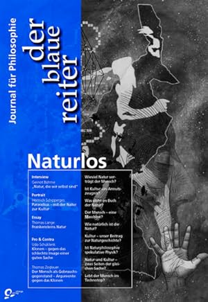 Bild des Verkufers fr Der blaue reiter, Journal fr Philosophie, Nr.9, Naturlos zum Verkauf von Studibuch