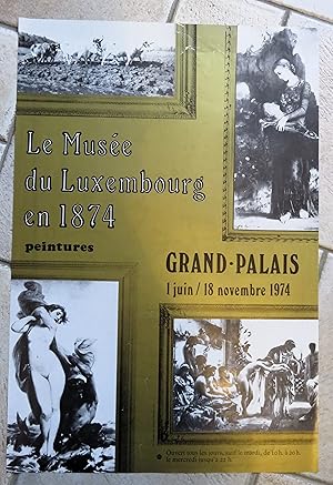 LE MUSEE DU LUXEMBOURG EN 1874