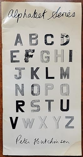 Bild des Verkufers fr Alphabet Series zum Verkauf von Graphem. Kunst- und Buchantiquariat