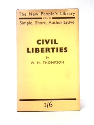 Seller image for Civil Liberties for sale by World of Rare Books