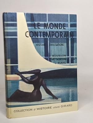 Imagen del vendedor de Le monde contemporain - histoire civilisations a la venta por crealivres