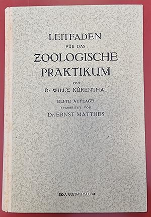 Leitfaden für das Zoologische Praktikum - Mit 191 Abbildungen im Text