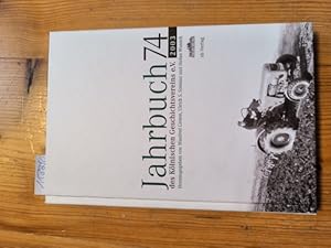 Bild des Verkufers fr Jahrbuch des Klnischen Geschichtsvereins (JbKGV): BD 74 - 2003 zum Verkauf von Gebrauchtbcherlogistik  H.J. Lauterbach