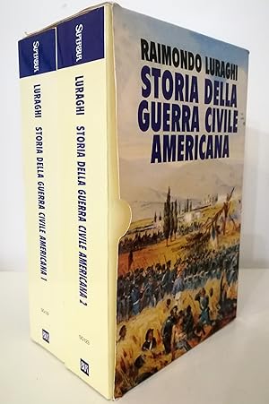 Image du vendeur pour Storia della Guerra Civile americana - completa in 2 voll. in cofanetto editoriale mis en vente par Libreria Tara