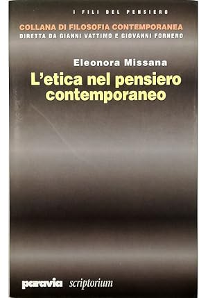 Image du vendeur pour L'etica nel pensiero contemporaneo mis en vente par Libreria Tara