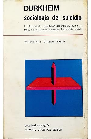 Seller image for Sociologia del suicidio for sale by Libreria Tara