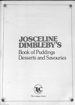 Immagine del venditore per Book of Puddings, Desserts and Savouries venduto da WeBuyBooks 2