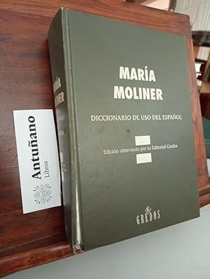 Seller image for Mara Moliner Diccionario de uso del espaol for sale by Libros Antuano