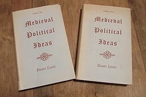 Seller image for Medieval Political Ideas by Ewart Lewis, 2 volume hardback book set, 1954. for sale by Devils in the Detail Ltd