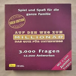 Dino 5519050: Auf dem Weg zum Millionär - Das Quiz für unterwegs - GOLD-Edition [Wissensspiel]. A...