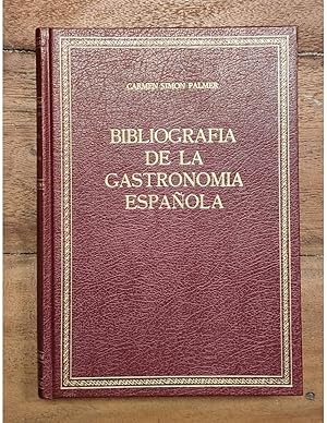 Imagen del vendedor de BIBLIOGRAFA DE LA GASTRONOMA ESPAOLA: NOTAS PARA SU REALIZACIN a la venta por Librera Llera Pacios