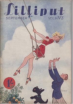 Lilliput Magazine. September 1941. Vol.9 no.3 Issue no.51. Julian Huxley, Lesley Osmond, W. Swain...