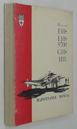 Imagen del vendedor de Beechcraft E18S E18S9700 G18S H18 Maintenance Manual (414-180161 B9) a la venta por Powell's Bookstores Chicago, ABAA