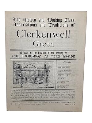 The History and Working Class Associations and Traditions of Clerkenwell Green - Written on the O...