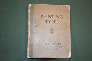 Printing Types, Borders, Initials, Electros, Brass Rules, Spacing Material. List No. D13.