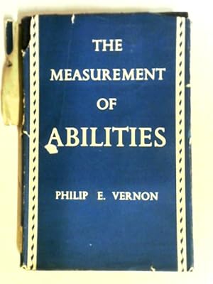 Bild des Verkufers fr The Measurement of Abilities zum Verkauf von World of Rare Books