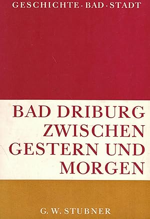 Bild des Verkufers fr Bad Driburg zwischen gestern und morgen zum Verkauf von Paderbuch e.Kfm. Inh. Ralf R. Eichmann