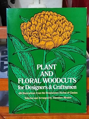 PLANT AN FLORAL WOODCUTS :For designers & Craftsmen