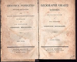Seller image for Dionysius Periegetes : graece et latine 1 + 2. Geographi Graeci minores 1 + 2 (komplett). for sale by Wissenschaftliches Antiquariat Kln Dr. Sebastian Peters UG