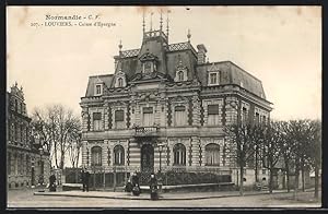 Carte postale Louviers, Caisse d`Epargne