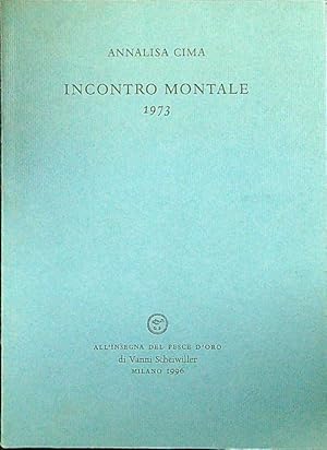 Incontro con Montale 1973