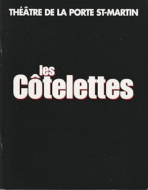 Seller image for Programmheft Bertrand Blier LES COTELETTES Premiere 9 septembre 1997 for sale by Programmhefte24 Schauspiel und Musiktheater der letzten 150 Jahre