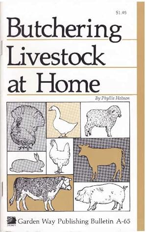 Seller image for BUTCHERING LIVESTOCK AT HOME for sale by High-Lonesome Books