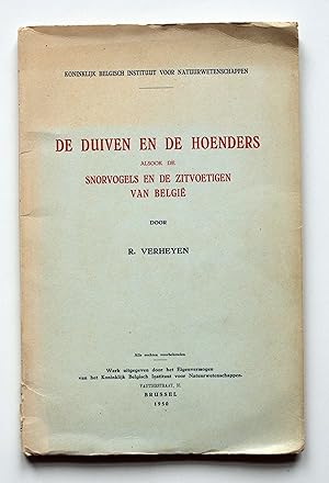 De duiven en de hoenders alsook de snorvogels en de zitvoetigen van België.