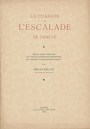 La chanson de l'Escalade de Genève