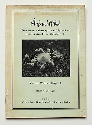 Image du vendeur pour Aufzuchtfibel. Eine kurze Anleitung zur erfolgreichen Kkenaufzucht im Kleinbetrieb. mis en vente par Versandantiquariat Hsl