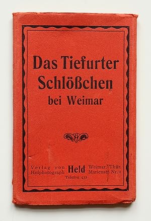 Immagine del venditore per Das Tiefurter Schlchen bei Weimar. Leporello mit 9 Ansichtskarten. venduto da Versandantiquariat Hsl