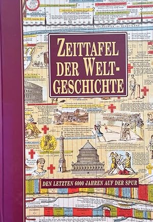 Bild des Verkufers fr Zeittafel der Weltgeschichte. Den letzten 6000 Jahren auf der Spur. zum Verkauf von Antiquariat J. Hnteler