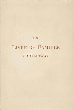 Un livre de famille protestant