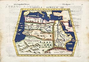 Bild des Verkufers fr Tabula Africae III zum Verkauf von libreria antiquaria perini Sas di Perini