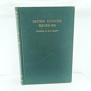 Seller image for British Authors Before 1800 for sale by Cat On The Shelf