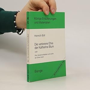 Seller image for Sprache und Wirklichkeit in Heinrich Bo?lls Erza?hlung Die verlorene Ehre der Katharina Blum for sale by Bookbot