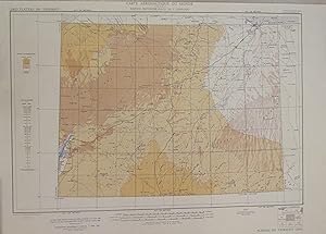 Image du vendeur pour PLATEAU du TADEMAT (2452) CARTE ARONAUTIQUE DU MONDE Type OACI au 1/1.000.000e. Altitude en mtres mis en vente par Bouquinerie L'Ivre Livre