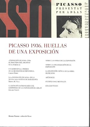 Seller image for PICASSO 1936. HUELLAS DE UNA EXPOSICIN for sale by LLIBRERIA TECNICA