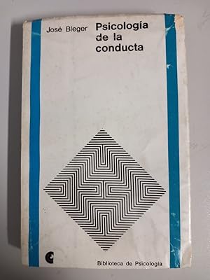 Imagen del vendedor de Psicologa de la conducta. a la venta por Librera El Crabo