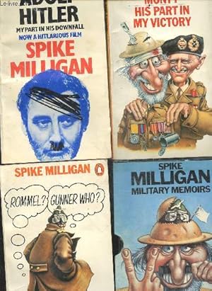 Bild des Verkufers fr Spike Milligan - Military memoirs : 3 books : rommel ? gunner who ? + adolf hitler my part in his downfall now a hitlarious film + Monty his part in my victory zum Verkauf von Le-Livre