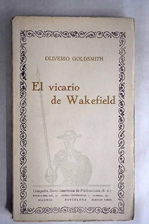 Imagen del vendedor de El Vicario de Wakefield a la venta por Alcan Libros