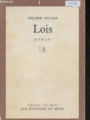 Seller image for Lois - roman - Collection " tel quel ". for sale by Le-Livre