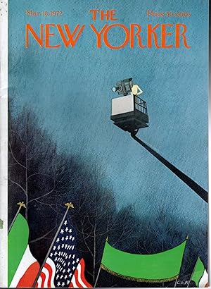 Immagine del venditore per The New Yorker Magazine, March 18, 1972 venduto da Dorley House Books, Inc.
