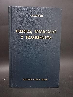 Imagen del vendedor de HIMNOS, EPIGRAMAS Y FRAGMENTOS a la venta por Libros de Ultramar Alicante