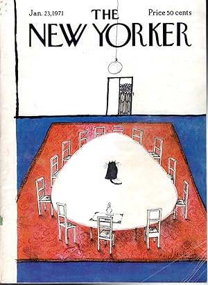 Imagen del vendedor de The New Yorker Magazine, January 23, 1971 a la venta por Dorley House Books, Inc.