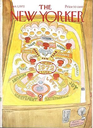 Seller image for The New Yorker Magazine, January 1, 1972 for sale by Dorley House Books, Inc.