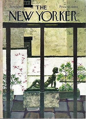 Imagen del vendedor de The New Yorker Magazine, June 5, 1971 a la venta por Dorley House Books, Inc.