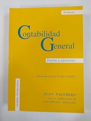 Imagen del vendedor de Contabilidad general. Teora y ejercicios. 9 edicin. a la venta por TraperaDeKlaus